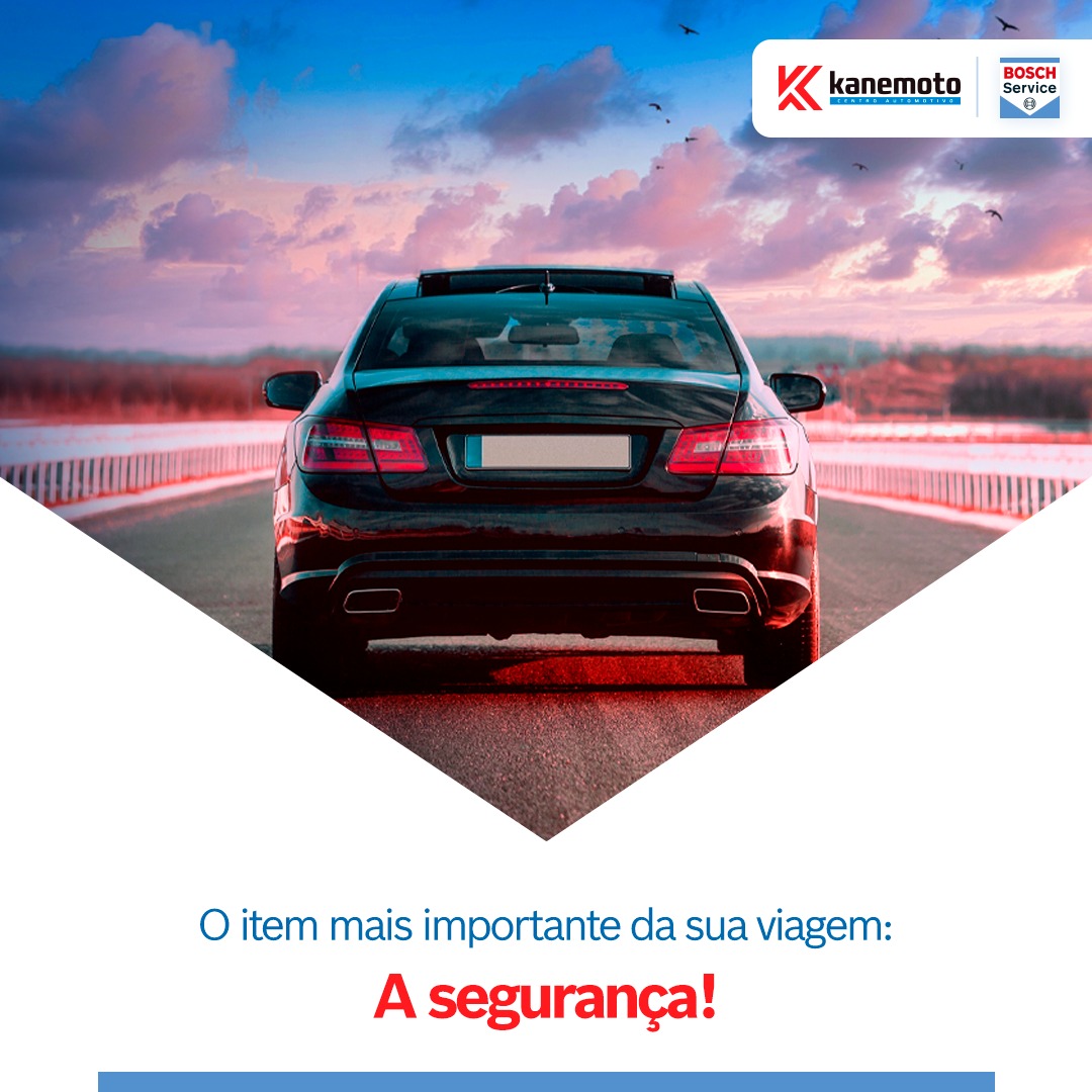 Sua segurança em primeiro lugar